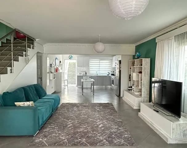 İskele Long Beach'te Satılık 3+1 Ful Eşyalı İkiz Villa - Harika Fırsat!