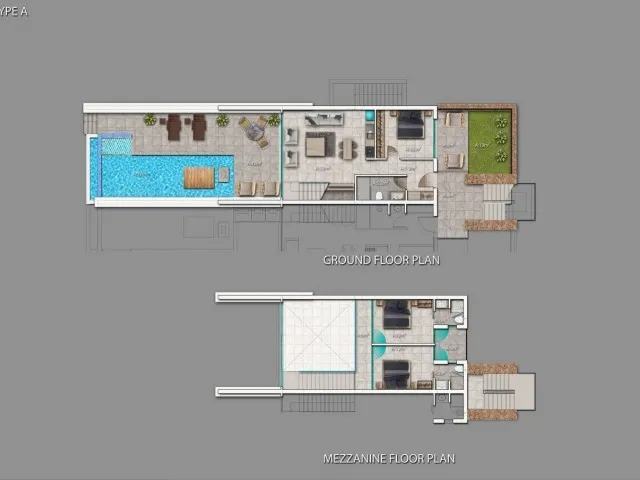 DENİZE SIFIR ÖZEL HAVUZLU EŞSİZ 3+1 LOFT DAİRE