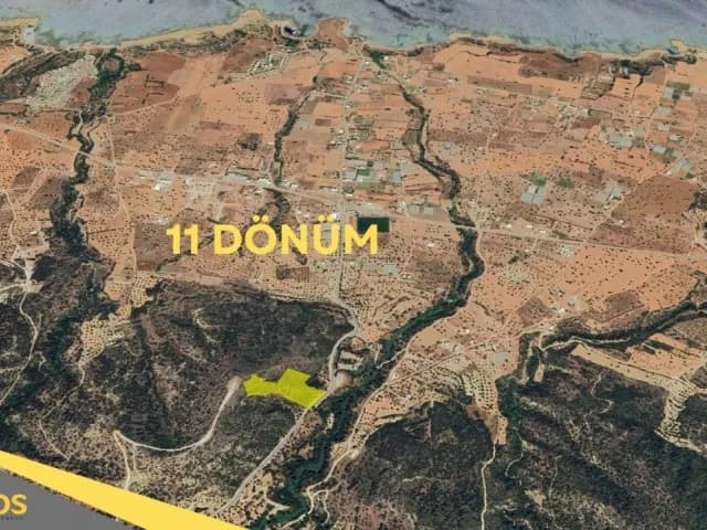 TATLISU'DA 11 DÖNÜM KAT KARŞILIĞI VEYA NAKİT SATILIK FIRSAT ARAZİ