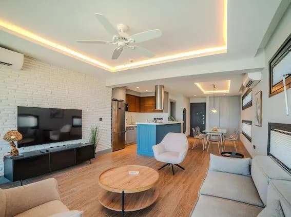 Varosha’da Panoramik Deniz Manzaralı, Türk Koçanlı 3+1 Lüks Daire