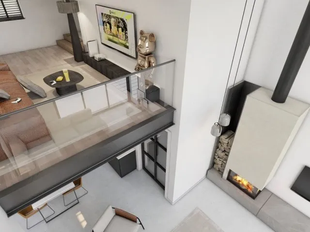 Ötüken’de 1. Sınıf İşçilikli, Şömineli ve Bahçeli Lüks Müstakil Villa