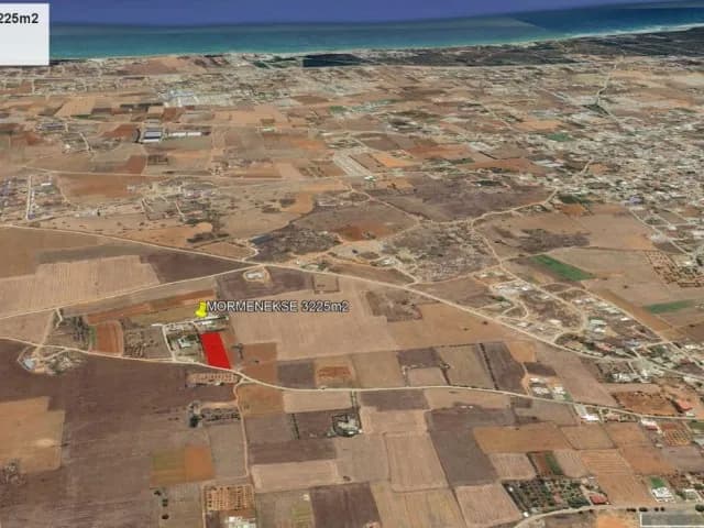 MORMENEKŞE'DE İMARA AÇIK MERKEZE 2 DAKİKA MESAFEDE 3225M2 ARAZİ FIRSATI