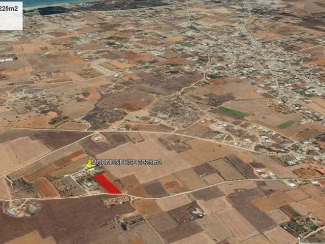MORMENEKŞE'DE İMARA AÇIK MERKEZE 2 DAKİKA MESAFEDE 3225M2 ARAZİ FIRSATI