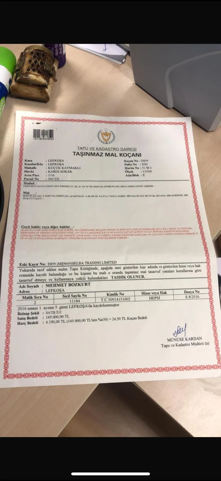Lefkoşa Dumlupınar'da Modern ve Konforlu 2+2 Daire - Kaçırmayın!