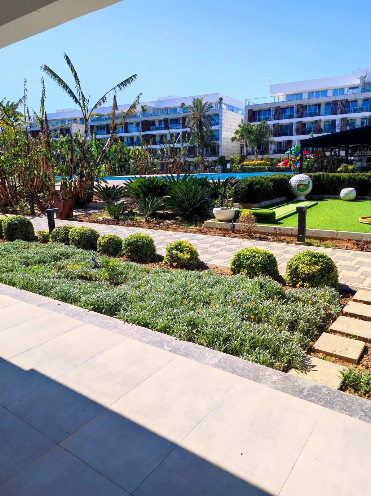 Courtyard'ta Satılık 2+1 Bahçe Katı