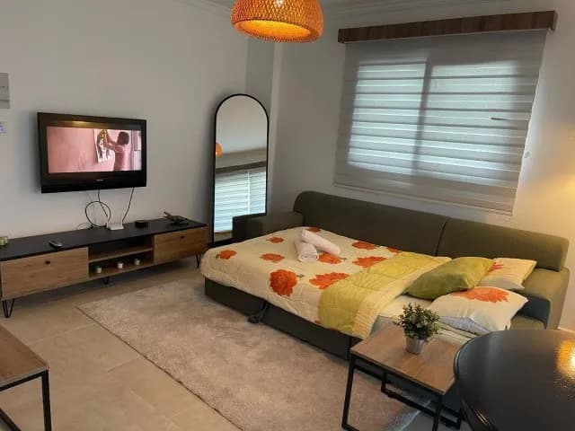 İskele Long Beach'te Satılık Daire 1+0 Ful Eşyalı Denize Yürüme Mesafesinde - Harika Fırsat!