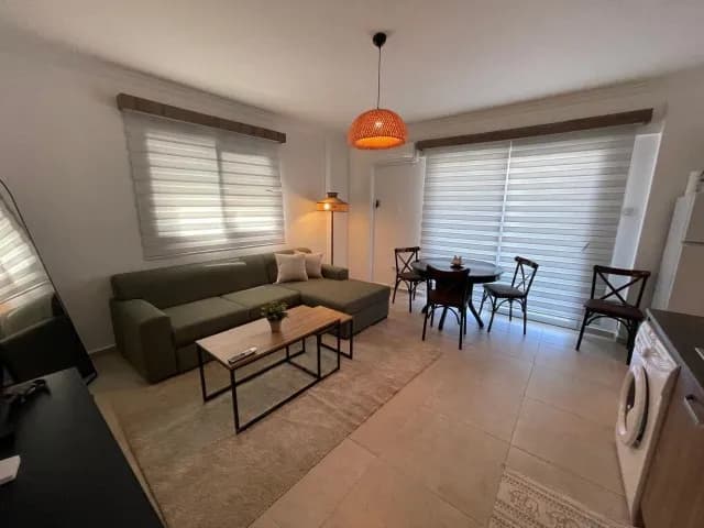 İskele Long Beach'te Satılık Daire 1+0 Ful Eşyalı Denize Yürüme Mesafesinde - Harika Fırsat!