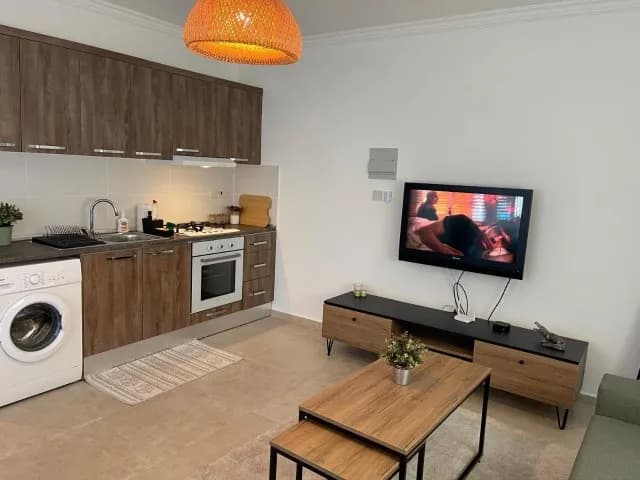 İskele Long Beach'te Satılık Daire 1+0 Ful Eşyalı Denize Yürüme Mesafesinde - Harika Fırsat!