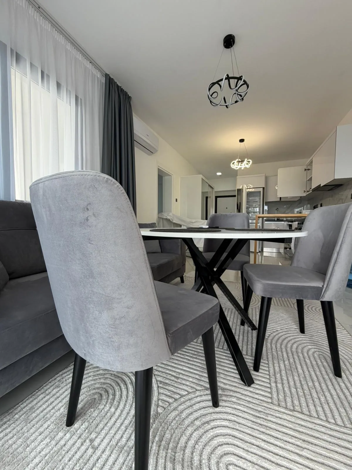 LONG BEACH CAESAR RESORT’TA SIFIR EŞYALI, DENİZ MANZARALI KİRALIK 1+1