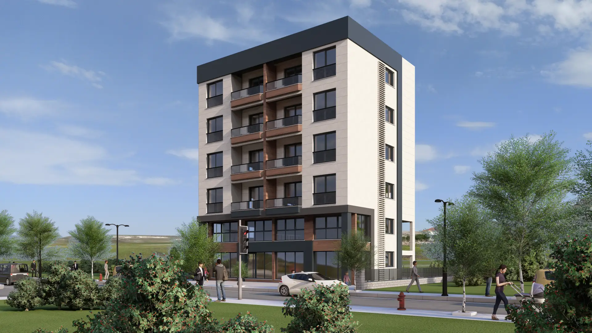 🏙️ Gazimağusa Çanakkale’de Seçkin Bir Yaşam: IRMAK Apartmanı Projesi!