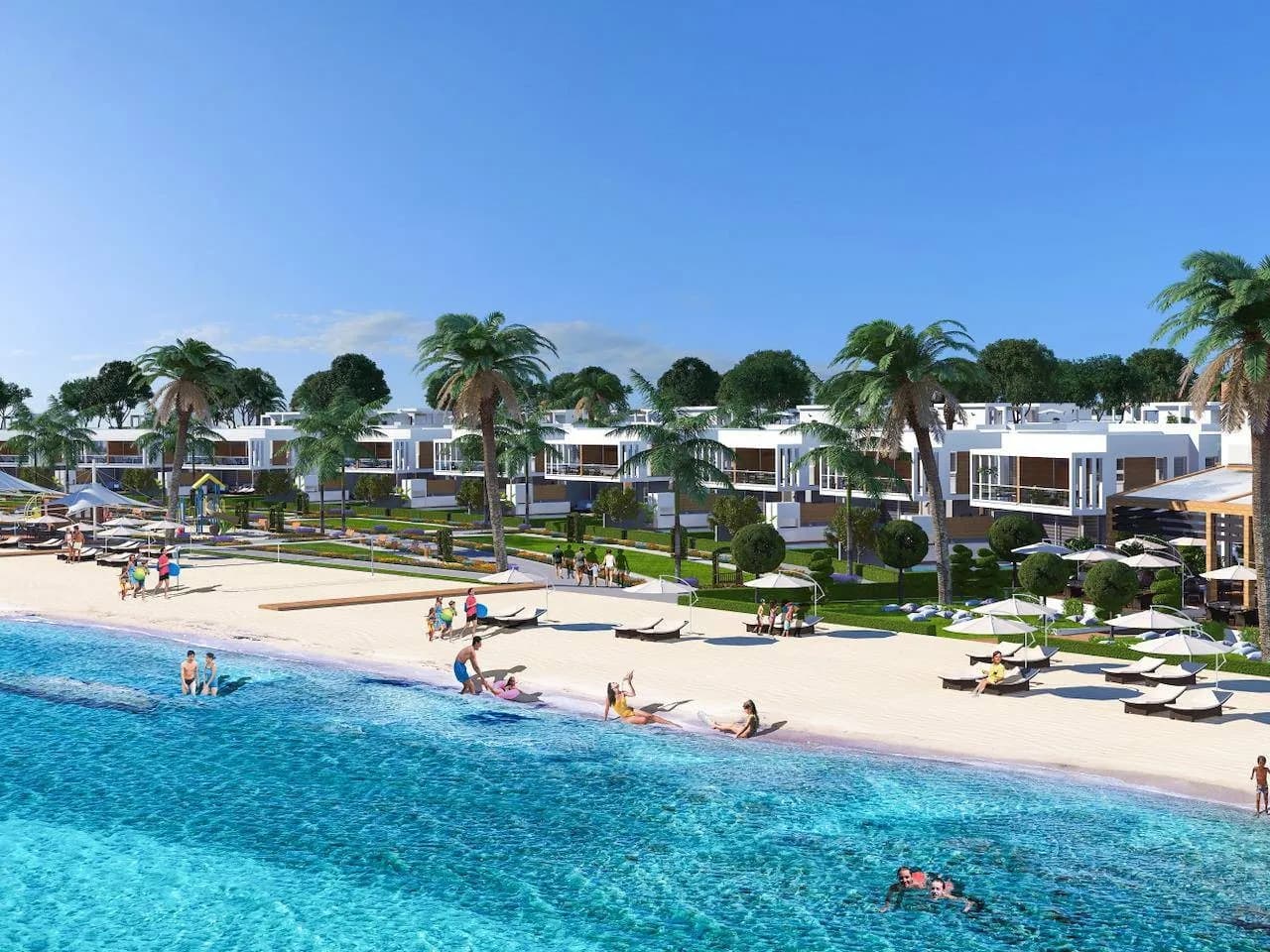 DENİZE SIFIR 3+1 PENTHOUSE Aquapark'tan SPA'ya Kadar Rüya Gibi Bir Deneyim !
